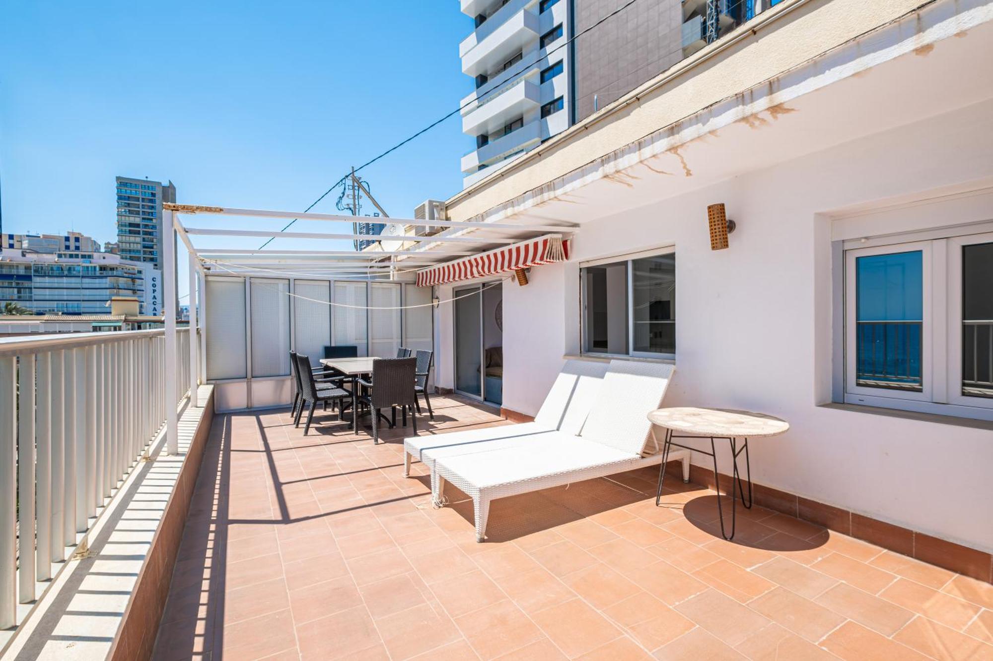 Penthouse El Pato 872 Levante Beach ベニドルム エクステリア 写真