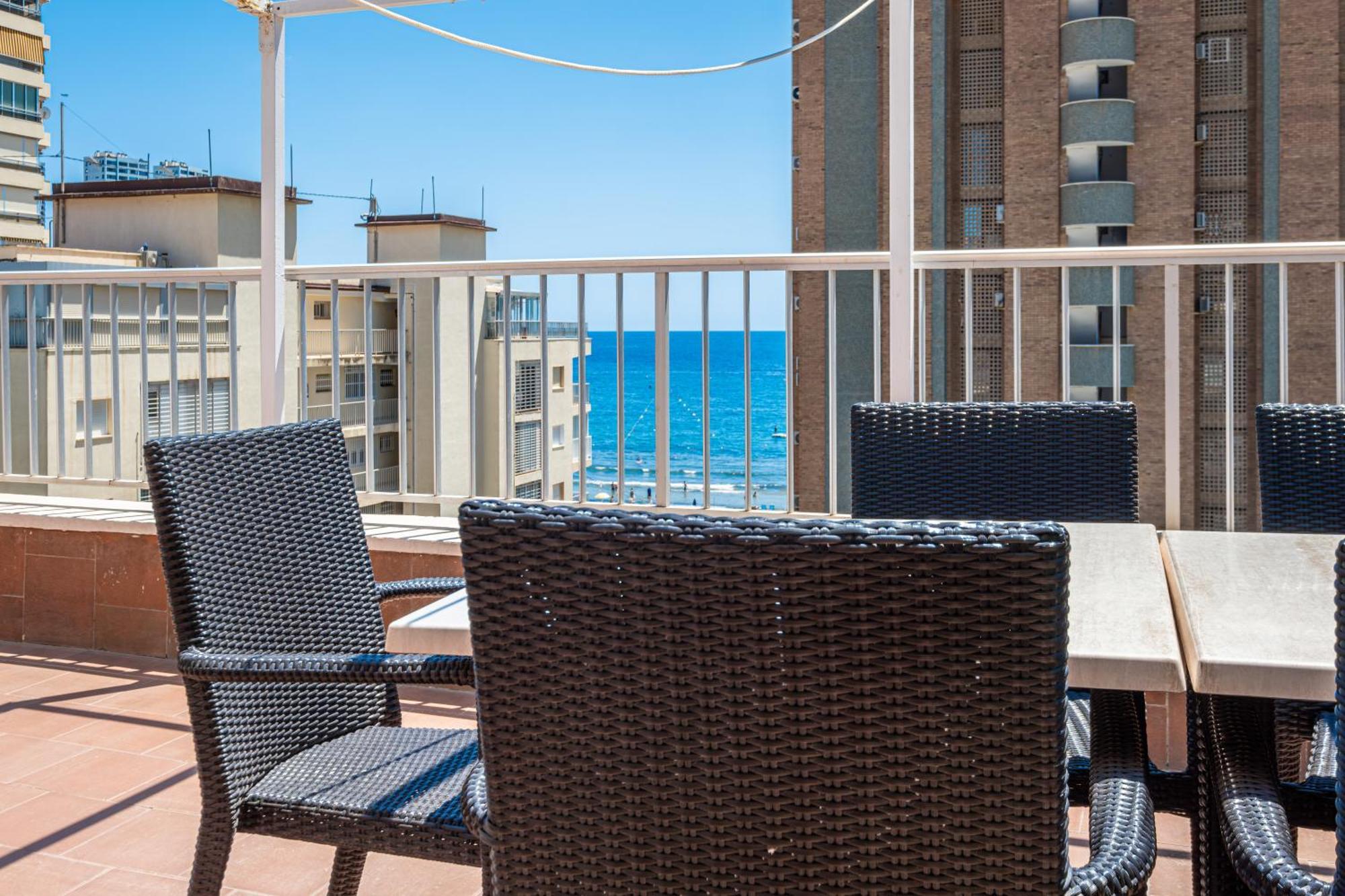 Penthouse El Pato 872 Levante Beach ベニドルム エクステリア 写真