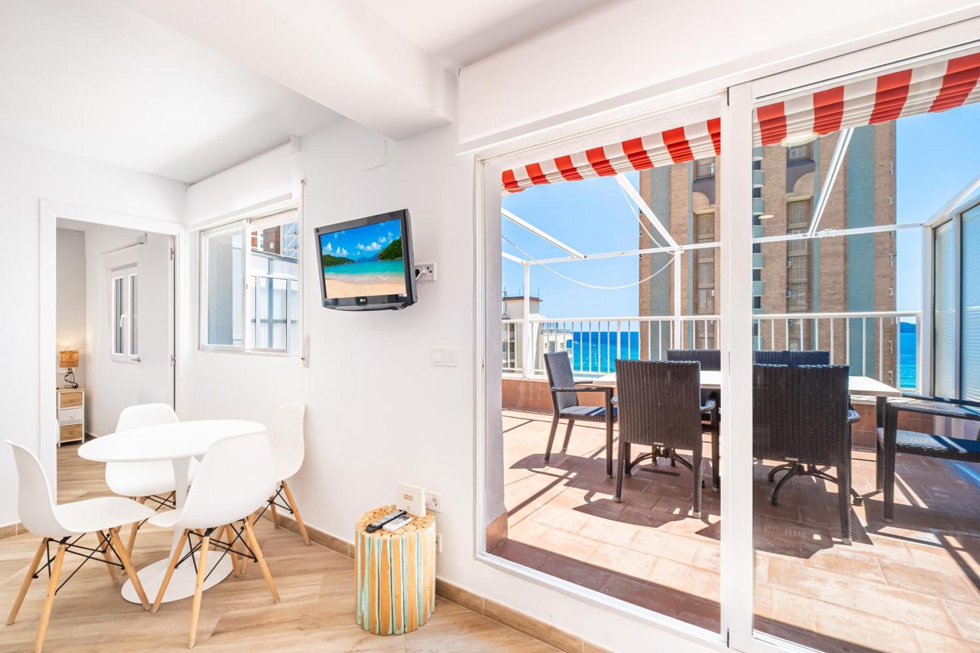 Penthouse El Pato 872 Levante Beach ベニドルム エクステリア 写真